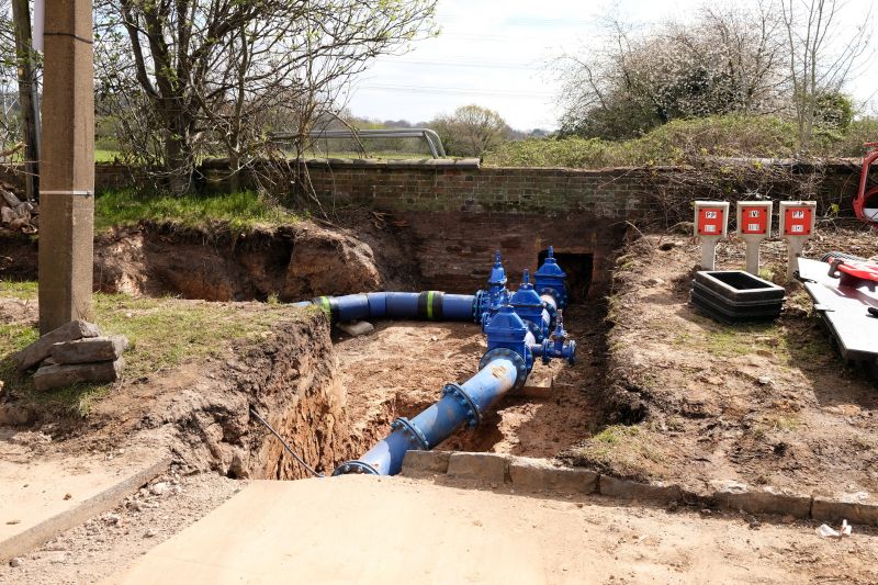 Main Water Line Installation